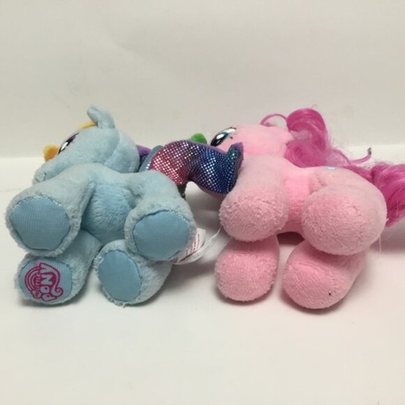 My Little Pony TY Plushies Rainbow Dash and Pinkie - Picture 7 of 12